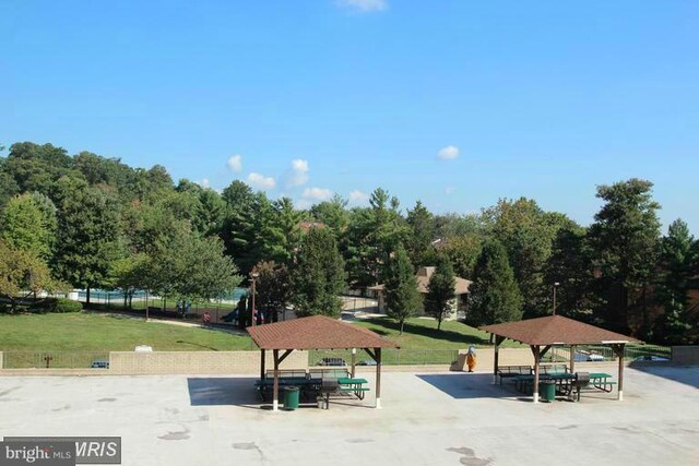 surrounding community featuring a gazebo