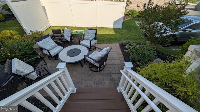 16 Magpie Ln, Princeton Junction, NJ 08550 - view of patio / terrace