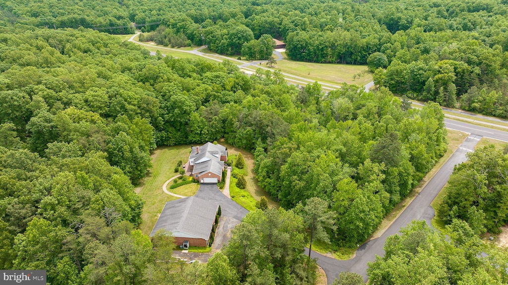 10 Piper Pl, Fredericksburg, VA 22405 - drone / aerial view of a heavily wooded area