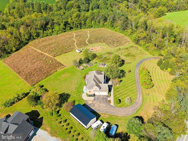 aerial view