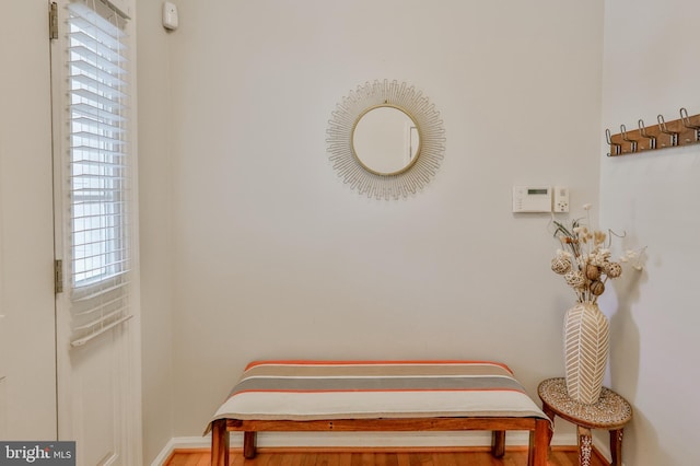 detailed view of baseboards