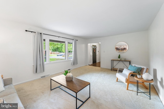 4017 Spring Valley Dr, White Plains, MD 20695 - living room with carpet flooring and baseboards