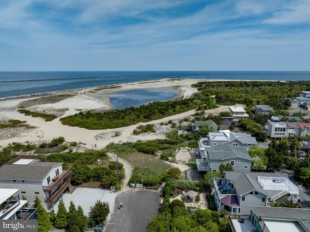 8 W 3rd St, Barnegat Light, NJ 08006 - aerial perspective of suburban area with extended coastline