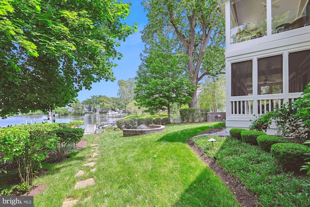 853 Imperial Rd, Arnold, MD 21012 - view of grassy yard with a water view