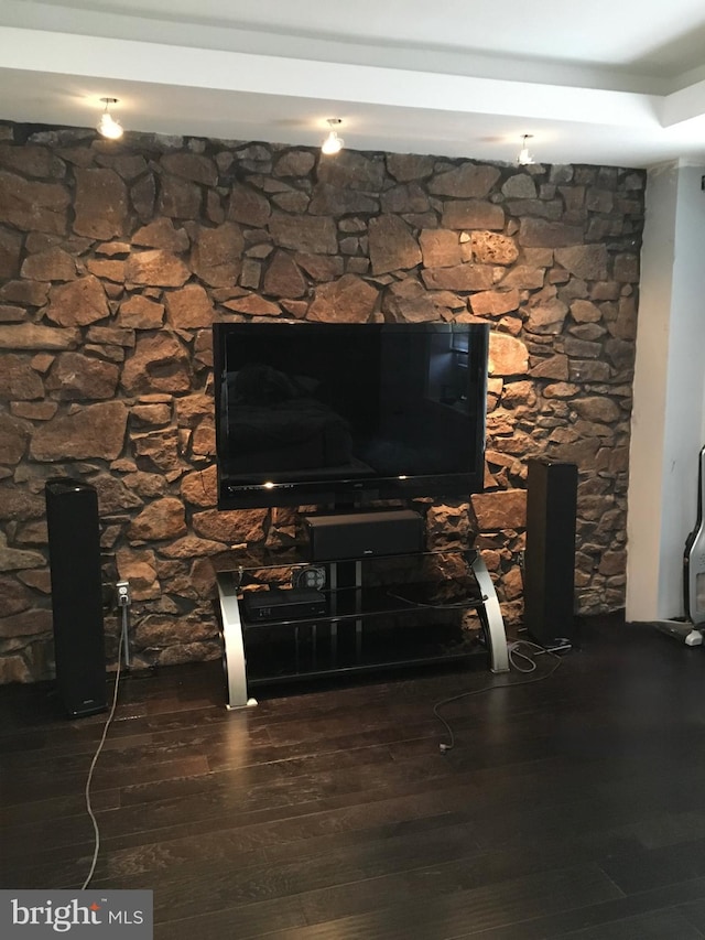 detailed view of wood finished floors
