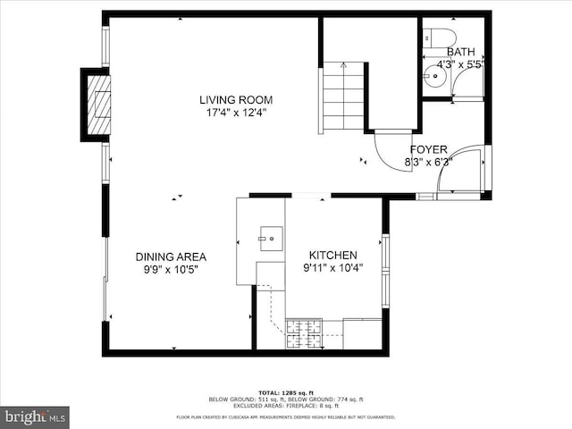 floor plan / room layout
