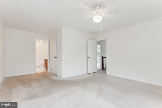 389 Mattapany Ct, Arnold, MD 21012 - unfurnished room with light carpet, baseboards, and ceiling fan