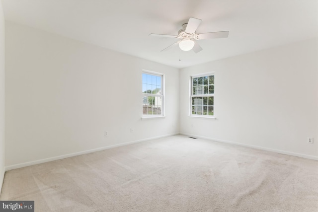 389 Mattapany Ct, Arnold, MD 21012 - empty room featuring carpet, baseboards, and a ceiling fan