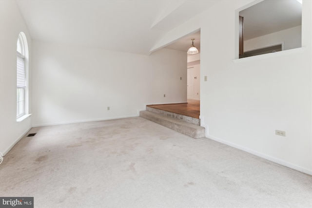 389 Mattapany Ct, Arnold, MD 21012 - unfurnished living room with carpet and baseboards