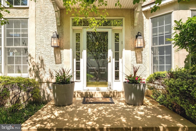 1123 Riverview Ln, Conshohocken, PA 19428 - entrance to property with stucco siding