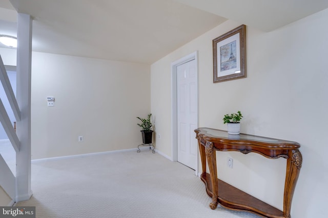 7530 Royce Ct, Annandale, VA 22003 - hall featuring carpet flooring and baseboards