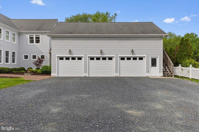 1100 Steamboat Rd, Shady Side, MD 20764 - garage with driveway