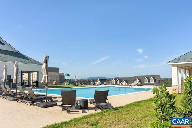 1509 Delphi Ln, Charlottesville, VA 22911 - community pool with a patio area