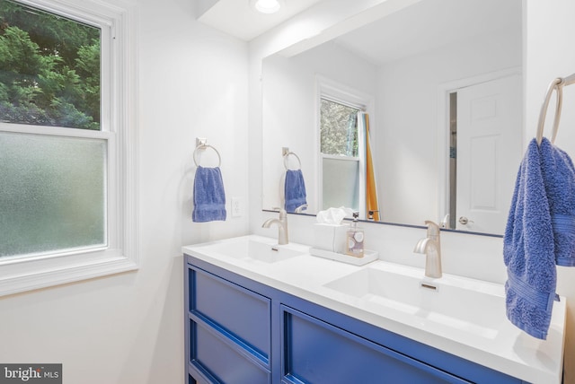 13 Deerfield Ln, Rehoboth Beach, DE 19971 - bathroom featuring double vanity