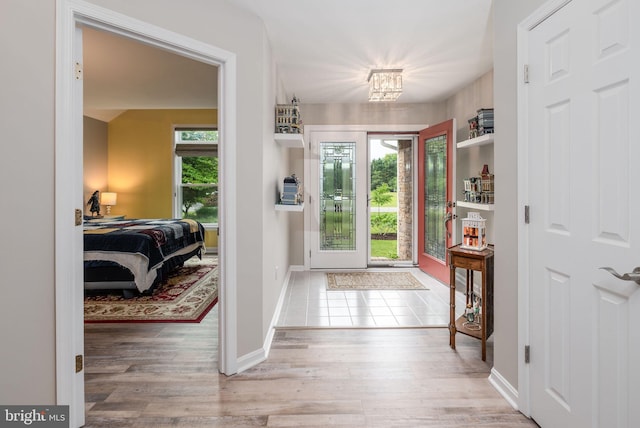 13 Deerfield Ln, Rehoboth Beach, DE 19971 - entryway with wood finished floors and baseboards