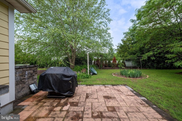 13 Deerfield Ln, Rehoboth Beach, DE 19971 - view of patio / terrace featuring a grill