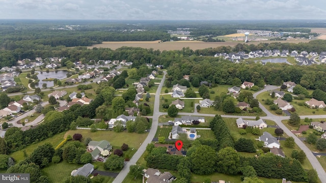 13 Deerfield Ln, Rehoboth Beach, DE 19971 - aerial view of property's location with a large body of water and nearby suburban area