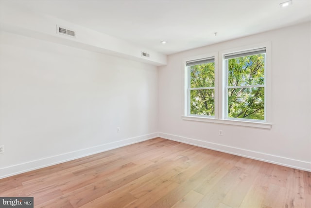 5110 Fort Totten Dr NE Unit P4, Washington, DC 20011 - unfurnished room with baseboards and light wood finished floors