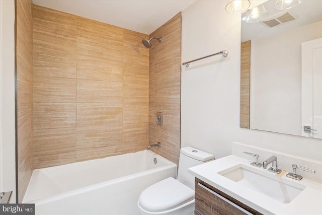 5110 Fort Totten Dr NE Unit P4, Washington, DC 20011 - full bath featuring toilet, bathtub / shower combination, and vanity