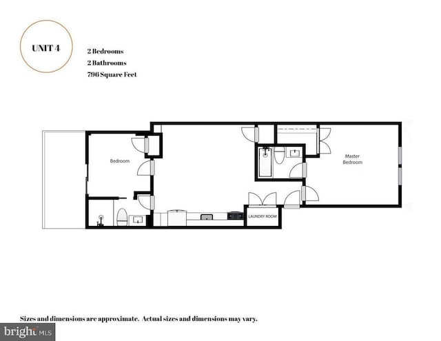 5110 Fort Totten Dr NE Unit P4, Washington, DC 20011 - home floor plan