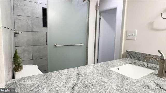 8802 Ashford Rd, Parkville, MD 21234 - bathroom featuring toilet and vanity