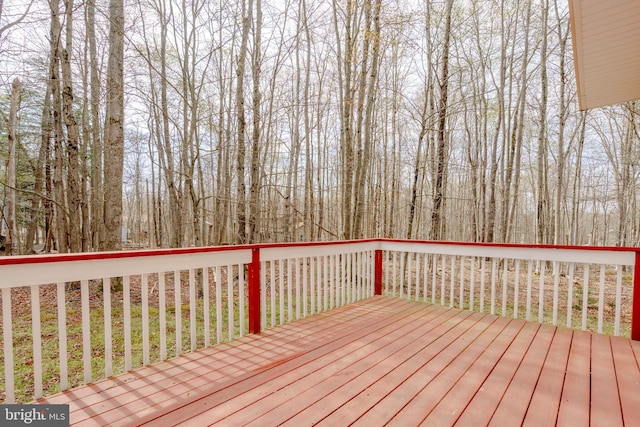 251 Depuy Dr, Pocono Lake, PA 18347 - view of wooden terrace