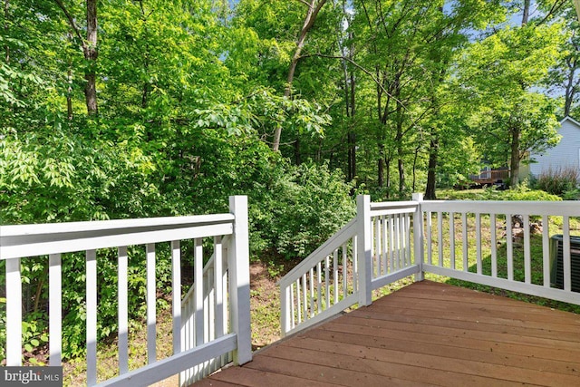 228 Doe Trl, Winchester, VA 22602 - view of wooden terrace