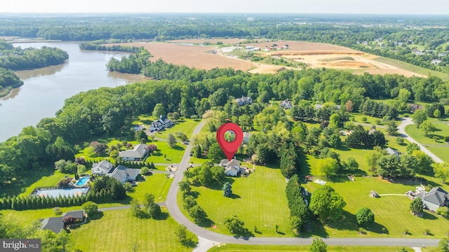 123 Nantucket Dr, Middletown, DE 19709 - aerial view of a nearby body of water