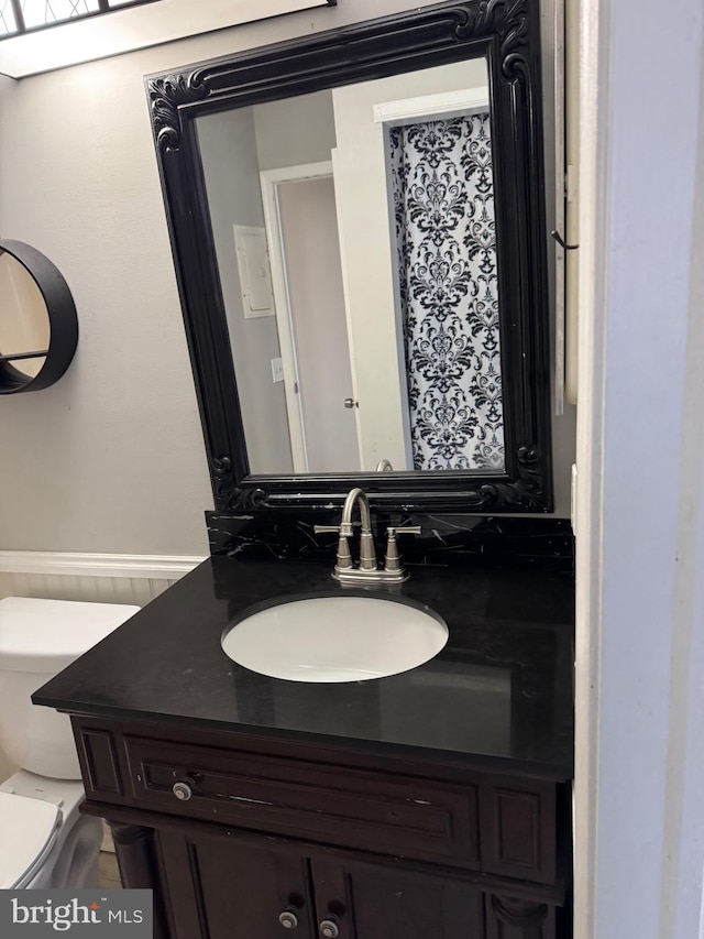 126 Club Pl Unit 126, Absecon, NJ 08205 - bathroom with toilet and vanity