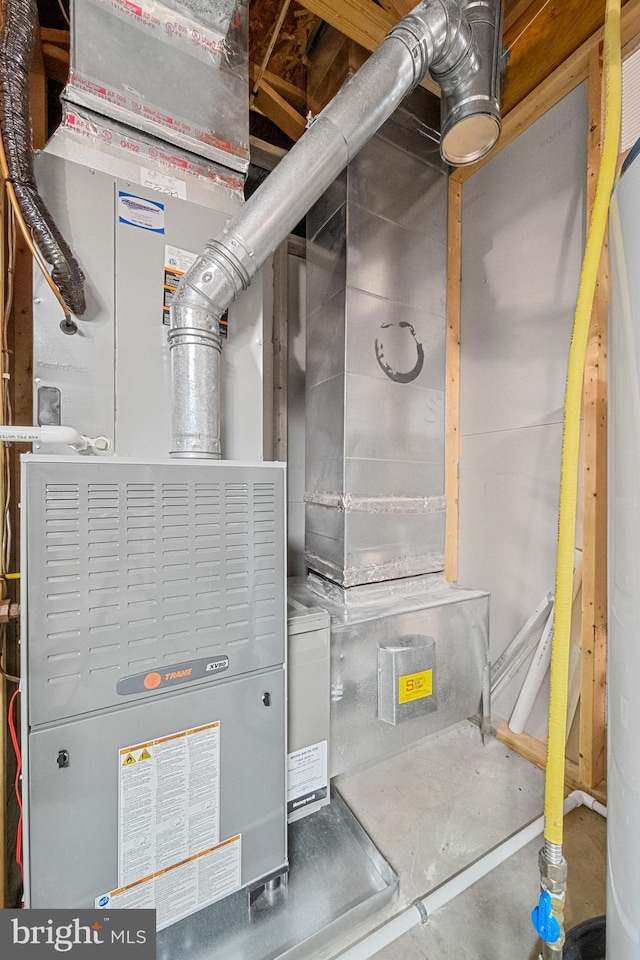 6051 Piney Grove Way, Gainesville, VA 20155 - utility room with heating unit