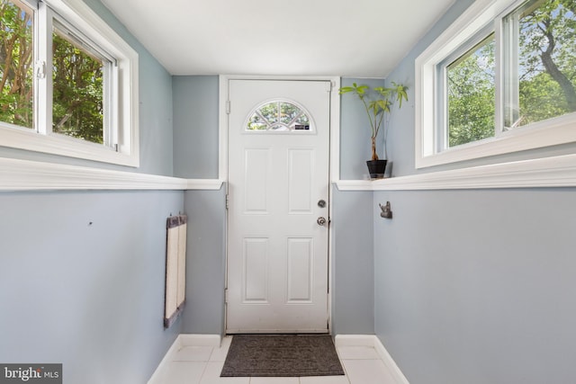 6311 Gentele Ct, Alexandria, VA 22310 - tiled entrance foyer with baseboards