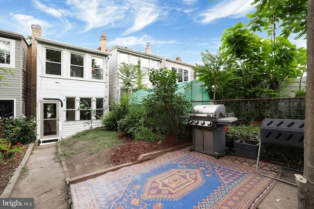 2420 2nd St NE, Washington, DC 20002 - view of patio / terrace featuring grilling area