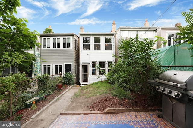 2420 2nd St NE, Washington, DC 20002 - view of rear view of property