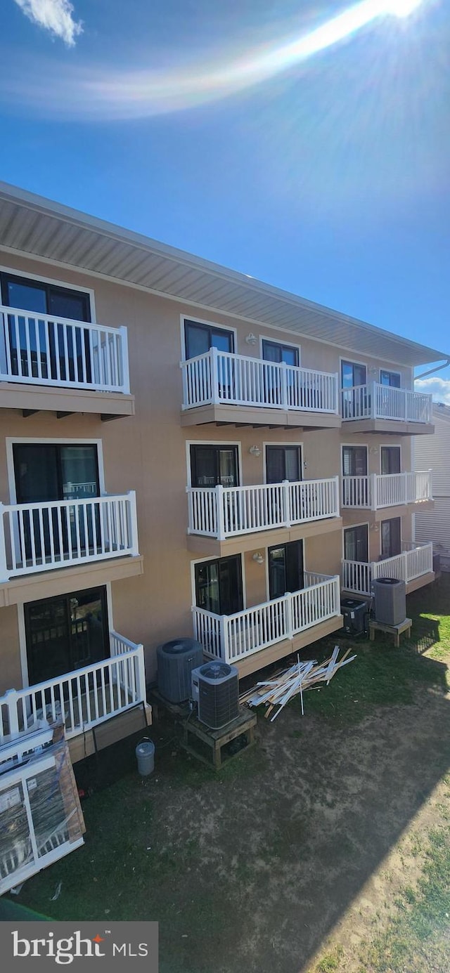 149 Captains Quarters Rd Unit 20102, Ocean City, MD 21842 - view of property featuring central AC unit