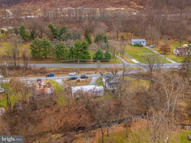 aerial overview of property's location