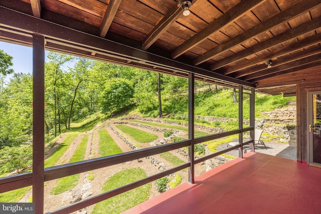 view of deck