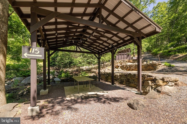 surrounding community featuring a gazebo