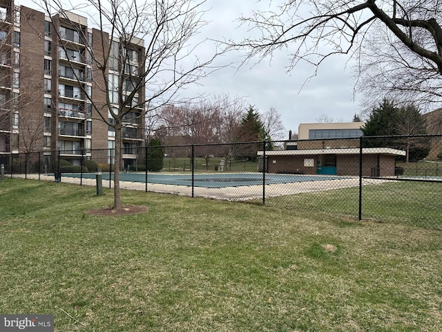 view of pool