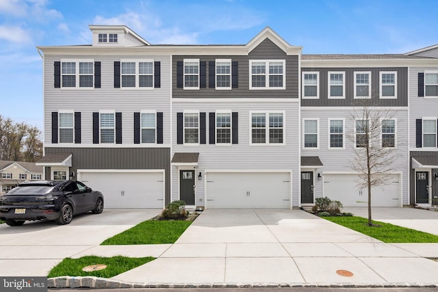 16 Foundry Blvd, Mount Holly, NJ 08060 - view of property featuring an attached garage and driveway