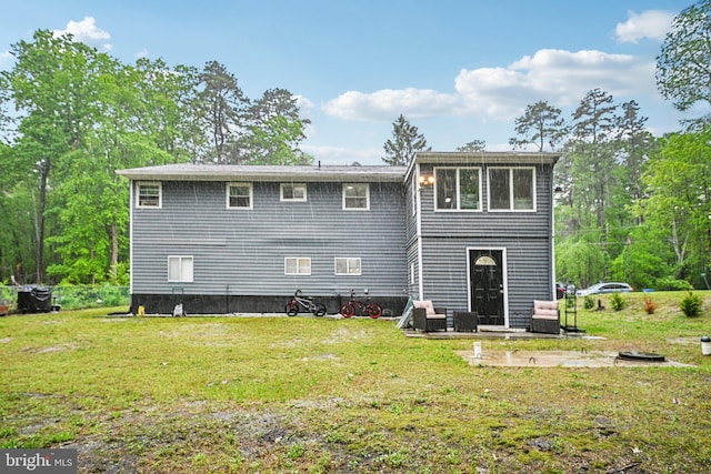184 Chatham St, Pemberton, NJ 08015 - back of house featuring a yard and a patio area