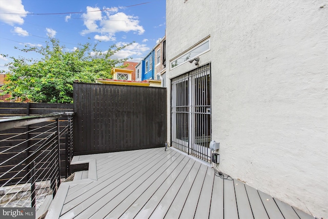 1314 Wallach Pl NW, Washington, DC 20009 - view of wooden deck