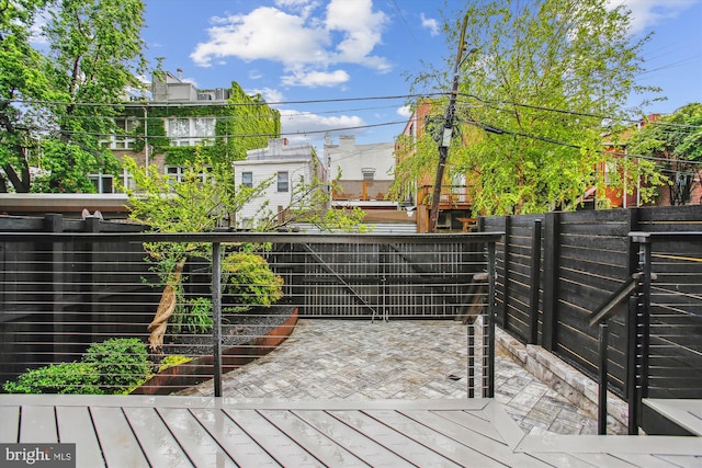 1314 Wallach Pl NW, Washington, DC 20009 - view of wooden deck