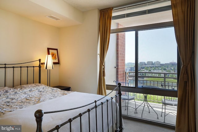 3600 S Glebe Rd Unit 822W, Arlington, VA 22202 - bedroom with carpet flooring and a city view