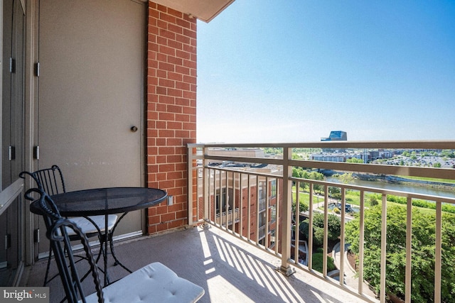 3600 S Glebe Rd Unit 822W, Arlington, VA 22202 - balcony featuring a water view