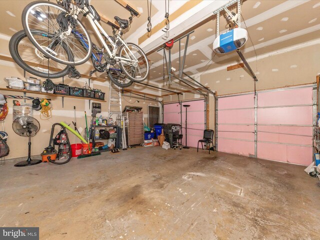9034 Allington Manor Cir W, Frederick, MD 21703 - garage with a garage door opener