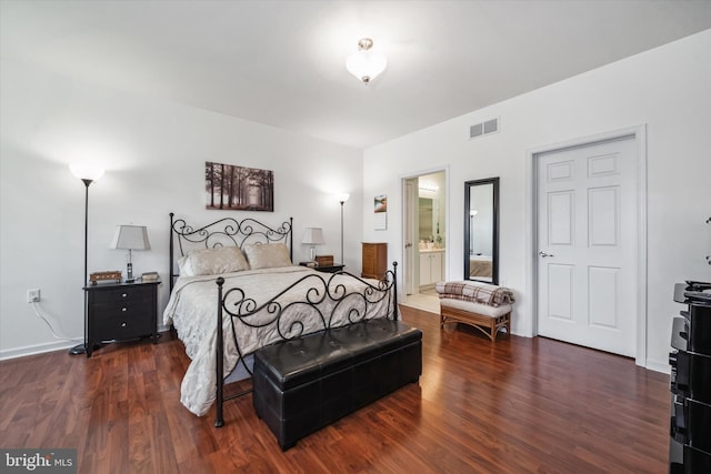 307 Obelisk Ln, Middletown, DE 19709 - bedroom with wood finished floors and ensuite bathroom