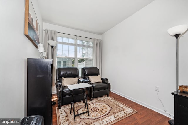 307 Obelisk Ln, Middletown, DE 19709 - sitting room with wood finished floors and baseboards