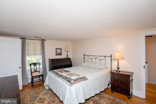 3864 Spring Valley Rd, Doylestown, PA 18902 - bedroom with wood finished floors and baseboards