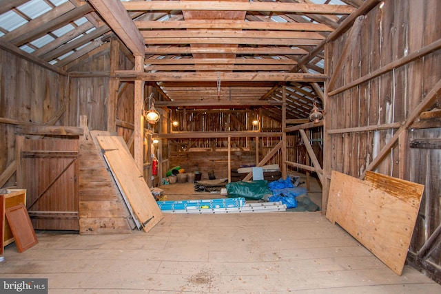 3864 Spring Valley Rd, Doylestown, PA 18902 - miscellaneous room with lofted ceiling