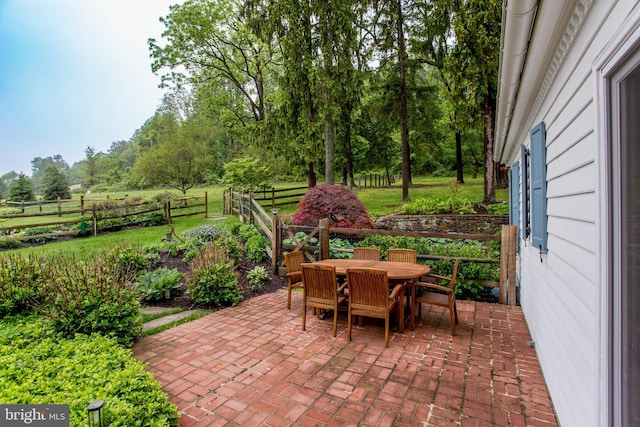 3864 Spring Valley Rd, Doylestown, PA 18902 - view of patio with outdoor dining area